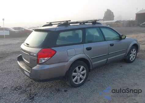 2008 Subaru Outback 2.5I/2.5I L.l. Bean Edition from USA, damaged, VIN 4S4BP61CX87348502